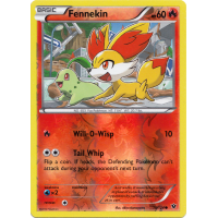 Fennekin - 10/124 (Reverse Foil) - XY Fates Collide Thumb Nail