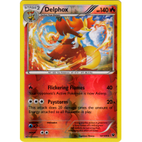 Delphox - 13/124 (Reverse Foil) - XY Fates Collide Thumb Nail