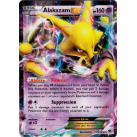 Check the actual price of your Alakazam-EX 25/124 Pokemon card