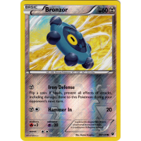 Bronzor - 60/124 (Reverse Foil) - XY Fates Collide Thumb Nail