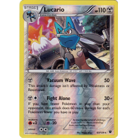 Lucario - 63/124 (Reverse Foil) - XY Fates Collide Thumb Nail