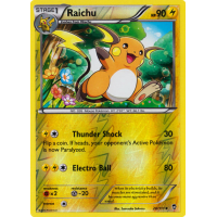 Raichu - 28/111 (Reverse Foil) - XY Furious Fists Thumb Nail