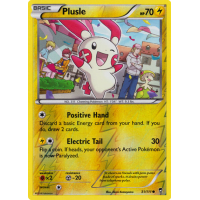 Plusle - 31/111 (Reverse Foil) - XY Furious Fists Thumb Nail