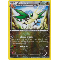 Vibrava - 75/111 (Reverse Foil) - XY Furious Fists Thumb Nail