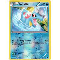 Totodile - 15/119 (Reverse Foil) - XY Phantom Forces Thumb Nail
