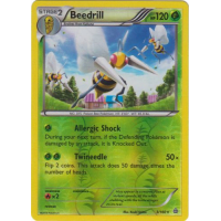 Beedrill - 3/160 (Reverse Foil) - XY Primal Clash Thumb Nail