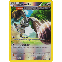 Bunnelby - 121/160 (Reverse Foil) - XY Primal Clash Thumb Nail