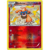 Monferno - 19/114 (Reverse Foil) - XY Steam Siege Thumb Nail