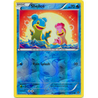 Shellos - 28/114 (Reverse Foil) - XY Steam Siege Thumb Nail