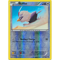 Rufflet - 92/114 (Reverse Foil) - XY Steam Siege Thumb Nail