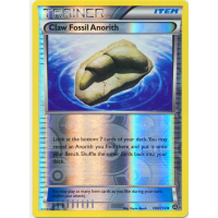 Claw Fossil Anorith - 100/114 (Reverse Foil) - XY Steam Siege Thumb Nail