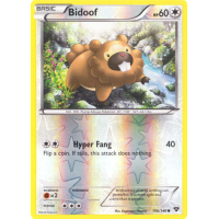 Bidoof - 106/146 (Reverse Foil) - XY Thumb Nail