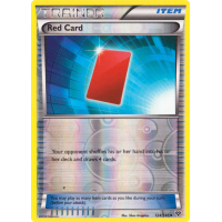 Transparent Red Reverse Card