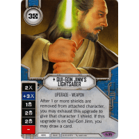 Qui-Gon Jinn's Lightsaber - Across the Galaxy Thumb Nail