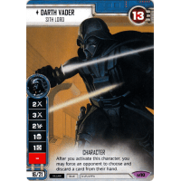 Darth Vader - Sith Lord (SDCC Alternate Art) - Promo Thumb Nail