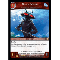 Black Manta, Underwater Marauder - DC Legends Thumb Nail
