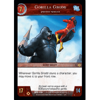Gorilla Grodd, Psionic Simian - DC Legends Thumb Nail