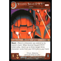 Sentinel Squad O*N*E* - Army - Marvel Universe Thumb Nail