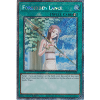 Forbidden Lance (Platinum Secret Rare) - 25th Anniversary Rarity Collection II Thumb Nail