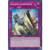 Solemn Judgment (Secret Rare) - 25th Anniversary Rarity Collection II Thumb Nail