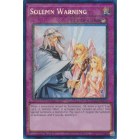 Solemn Warning (Collector's Rare) - 25th Anniversary Rarity Collection II Thumb Nail
