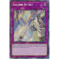 Solemn Strike (Platinum Secret Rare) - 25th Anniversary Rarity Collection II Thumb Nail