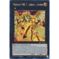 Number 100: Numeron Dragon (Platinum Secret Rare) - 25th Anniversary Rarity Collection Thumb Nail