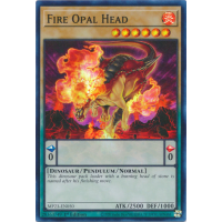 Fire Opal Head - 25th Anniversary Tin - Dueling Heroes Thumb Nail