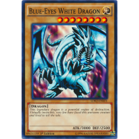 Blue-Eyes White Dragon (Red Sparks Background) - Legendary Decks II Thumb Nail