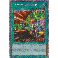 Urgent Schedule (Platinum Secret Rare) - Rarity Collection 5 Thumb Nail