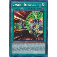 Urgent Schedule (Secret Rare) - Rarity Collection 5 Thumb Nail