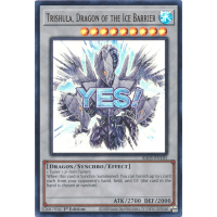 Trishula, Dragon of the Ice Barrier (Stamped Version Ultra Rare) - Rarity Collection 5 Thumb Nail