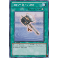 Lucky Iron Axe - Starter Deck 2011 Dawn of the Xyz Thumb Nail