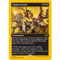 Count on Luck (First-Place Foil) - Aetherdrift: Variants Thumb Nail