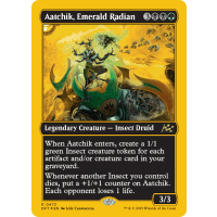 Aatchik, Emerald Radian (First-Place Foil) - Aetherdrift: Variants Thumb Nail