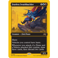 Fearless Swashbuckler (First-Place Foil) - Aetherdrift: Variants Thumb Nail