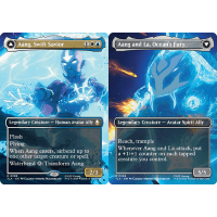Aang, Swift Savior // Aang and La, Ocean's Fury - Avatar: The Last Airbender Variants Thumb Nail