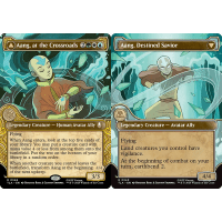 Aang, at the Crossroads // Aang, Destined Savior - Avatar: The Last Airbender Variants Thumb Nail