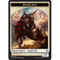 Knight Ally (Token) - Battle for Zendikar Thumb Nail