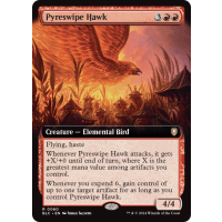 Pyreswipe Hawk - Bloomburrow: Commander Variants Thumb Nail