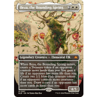 Beza, the Bounding Spring - Bloomburrow: Variants Thumb Nail