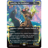 Camellia, the Seedmiser (Raised Foil) - Bloomburrow: Variants Thumb Nail