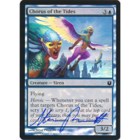 Chorus of the Tides FOIL Signed by Steve Prescott - Born of the Gods Thumb Nail