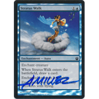 Stratus Walk FOIL Signed by Aaron Miller (Born of the Gods) - Born of the Gods Thumb Nail
