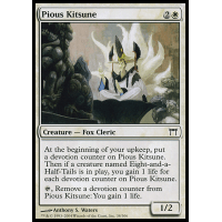 Pious Kitsune - Champions of Kamigawa Thumb Nail