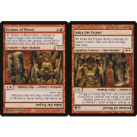 Initiate of Blood / Goka the Unjust - Champions of Kamigawa Thumb Nail