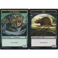 Cat Warrior (Token) // Rat (Token) - Commander 2017 Edition Thumb Nail