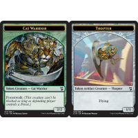 Cat Warrior (Token) // Thopter (Token) - Commander 2018 Edition Thumb Nail