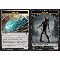 Manifest (Token) // Zombie (Token) - Commander 2018 Edition Thumb Nail