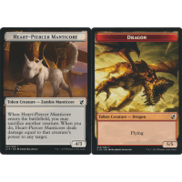 Heart-Piercer Manticore (Token) // Dragon (Token) - Commander 2019 Edition Thumb Nail